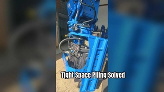 Οθόνη οδηγού πασσάλων πλευρικής λαβής