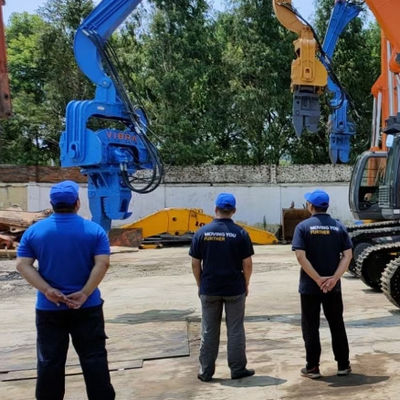 Photovoltaic Solar Pile Pile Hammer – Vibro, Excavator Crane Mounted & Energy-Saving