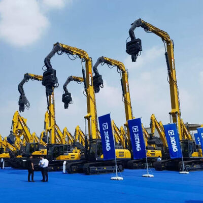 Hydraulic Screw Pile Driver - Stable & Reliable For 18m Heavy Civilized Construction