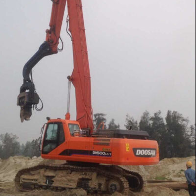 Stable Performance Pile Driver - Accurate 2600kg Hammer Weight & Multi-Pile Compatibility