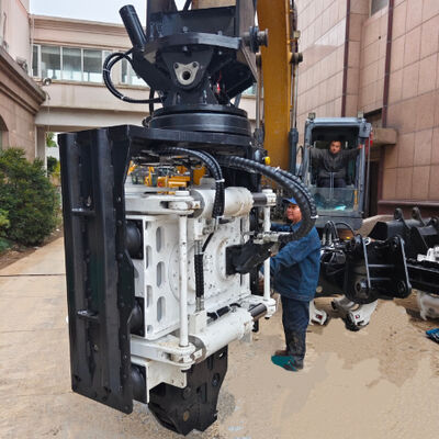 High-Efficiency Side Clamp Vibro Hammer Pile Driver | Heavy-Duty Stability for Tough Piling Projects