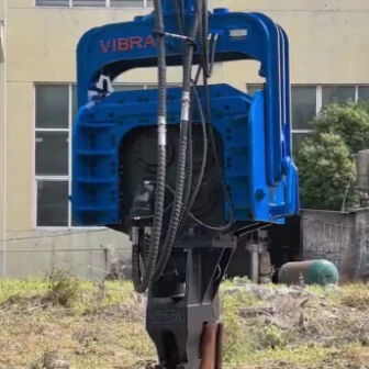 Pile Driver : High Vibration Force & Stable Operation | Four Eccentric Model For 48-52 Tons