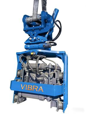 Side Grip Pile Driver – SV200 with Low Headroom Operation Capability & Quick Tool Change System – Manufacturers China