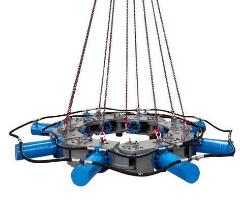 4-18 Module Hydraulic Pile Breaker for 30-40T Excavator with 1700-2000mm Pile Breaking Diameter Range and for Pile Breaking