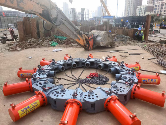 4-18 Module Hydraulic Pile Breaker for 30-40T Excavator with 1700-2000mm Pile Breaking Diameter Range and for Pile Breaking