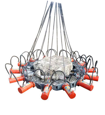 4-18 Module Hydraulic Pile Breaker for 30-40T Excavator with 1700-2000mm Pile Breaking Diameter Range and for Pile Breaking