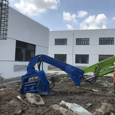 12m Depth Vibratory Pile Hammer: RC Hydraulic Drive, Pollution-Free & Efficient Foundation Work
