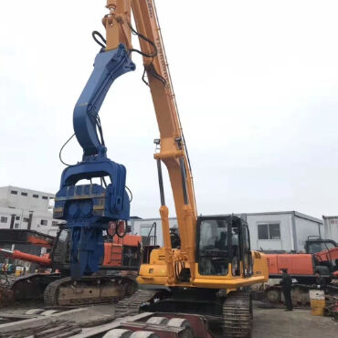 3200 RPM High-Power Pile Driver - Quick Speed & Pile Protection