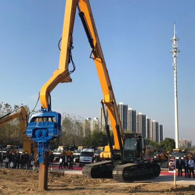 Hydraulic Excavator Pile Driver - 470Kn Force, 3 Ton & Quick Conversion