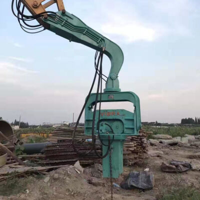 Accurate Vibratory Pile Driver | Compact Structure Delivers Exceptional Piling Speed