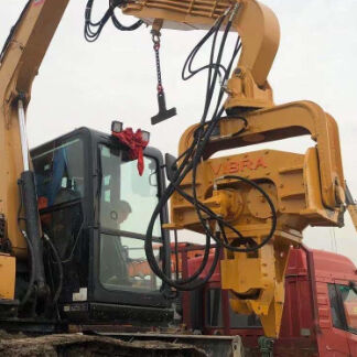 Σύνδεση οδηγών σωρών κατασκευαστικού προγράμματος 40T για τους εκσκαφείς