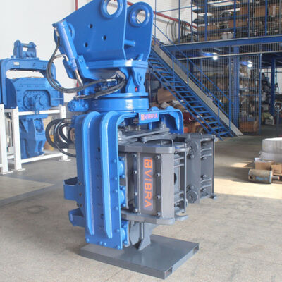 Self Lubricating Bearing Low Maintenance Pile Driver – Static Crushing Low Vibration Noise Design For Confined Sites