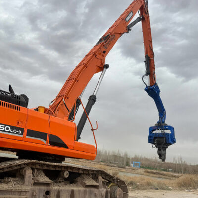 Hydraulic Pile Driver: 485 kN Centrifugal Force & 18m Max Pile Length for Deep Foundation