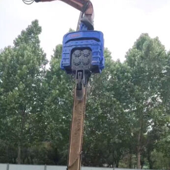 Four Eccentric High-Driving-Force Pile Driver – Ideal for 48-52 Tons Piling Projects