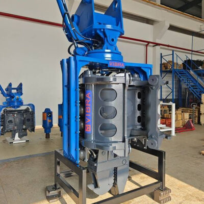 Side Grip Pile Driver | Ταχύτητα ανύψωσης 10 M/min | Μεγάλη χωρητικότητα δεξαμενής καυσίμου 150 L