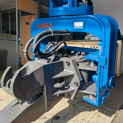 360 Degree Pile Driver: 12M Vibro Hammer for 23-27 Ton Excavators – Ευέλικτη εφαρμογή & Perfect Excavator Match