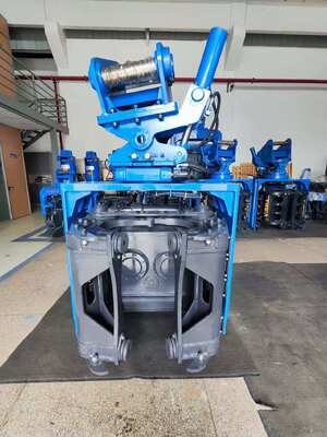 Επαναπροσδιορισμός βαρέων βαρών: SV-400 Side Grip Pile Driver – 656 kN Force, 490 kN Bottom Clamp, matches 32–40t Excavators