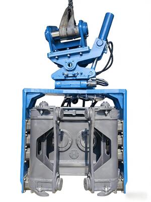 Side Grip Pile Driver SV-400 656kN Hydraulic Vibratory Hammer for Excavators