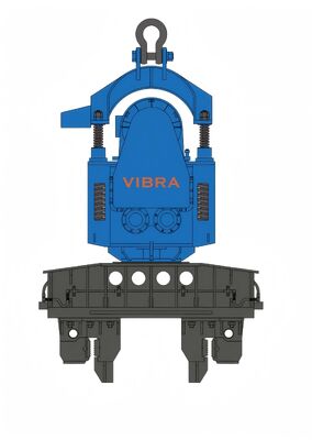 Heavy-Duty Electric Pile Driver DZ120A – Low-Noise Operation & Wireless Remote Control for Steel Pipe and Concrete Piles