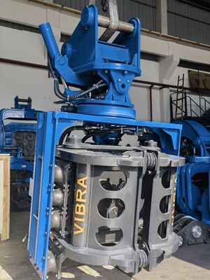SV-300 Side Grip Pile Driver – Σύστημα συγχώνευσης ροής διπλής αντλίας & σύστημα γρήγορης αλλαγής εργαλείου