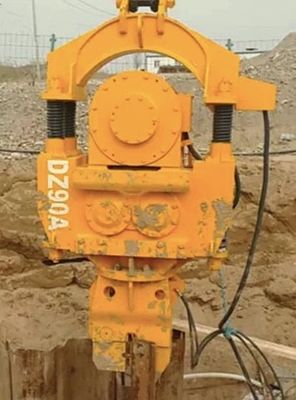 Versatile Vibro Pile Driver - Crane-Mounted & Excavator-Compatible For Construction Projects