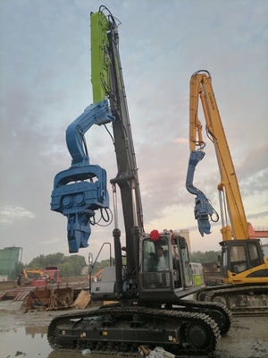 3200rpm Excavator Pile Driver Hydraulic Sheet Pile Driving Machine